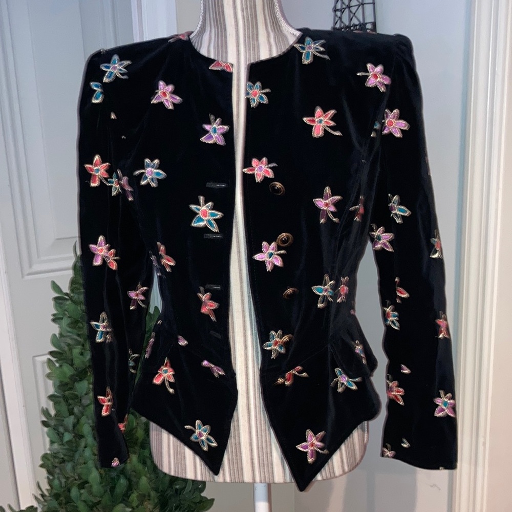 Emanuel Ungaro velvet Jacket